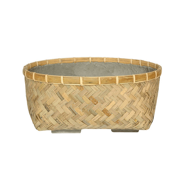 Pottery Pots Bohemian Bamboo Roll 37 cm