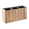 Marrone Wood Box 3-delig (+ inzetbak) - 66 cm