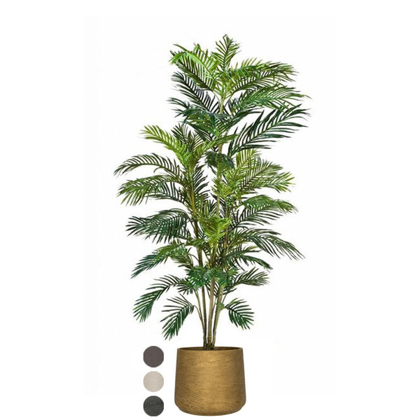 Palm Areca (kunstplant) in Rugged Patt XXL