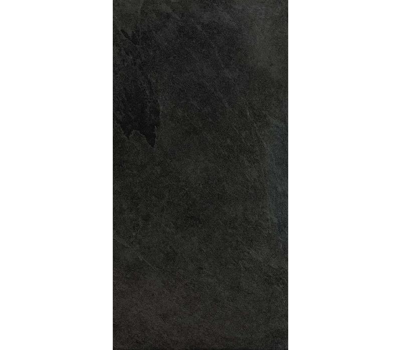 vloertegel SLAB Black 30x60 cm