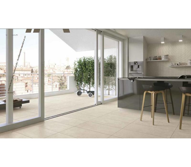 vloertegel ABSOLUTE Bianco 60x60 cm