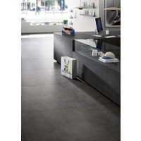 vloertegel XLSTONE Antracite 120x120 cm rett.