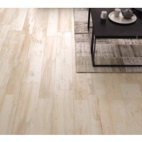 vloertegel REMAKE White 29,7x120 cm rett.