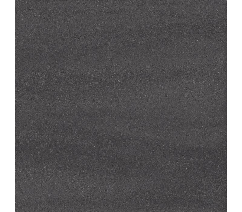 vloertegel SOLIDS Graphite Black 60x60 cm - vlak