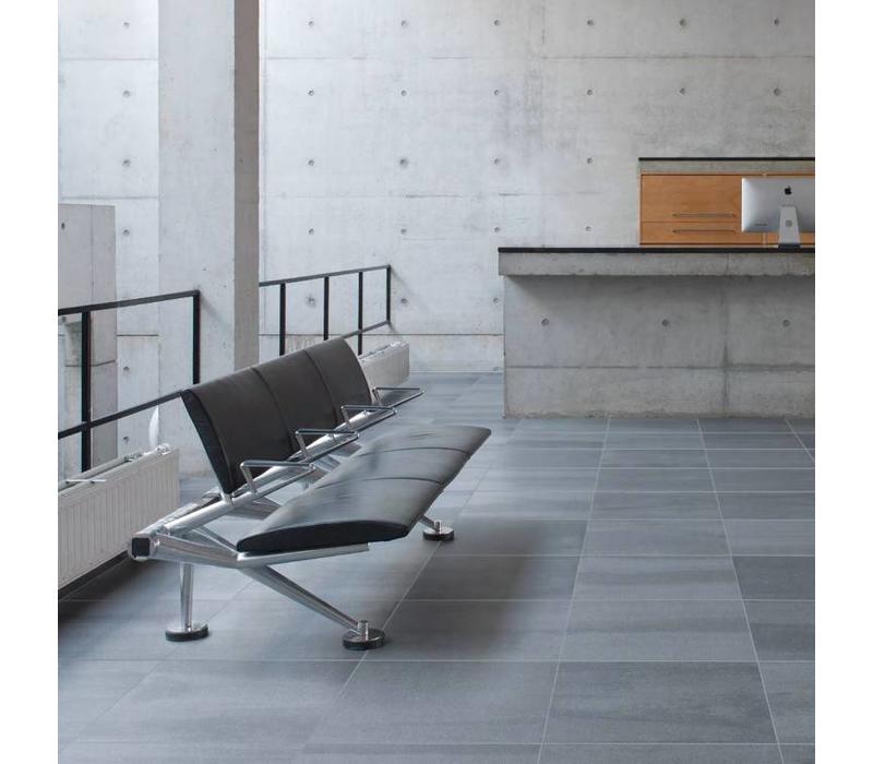 vloertegel SOLIDS Basalt Grey 60x60 cm - vlak