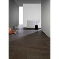 vloertegel SOLIDS Earth Brown 60x60 cm - vlak