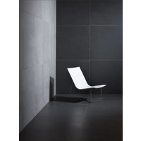 vloertegel QUARTZ  Anthracite Black 90x90 cm - vlak