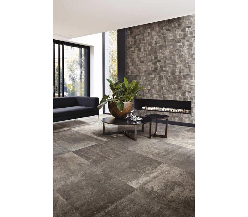 vloertegel LA ROCHE Mud 80x80 cm - Antique matte