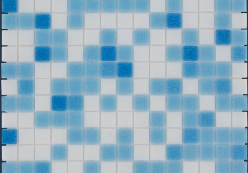 The Mosaic Factory mozaïek AMSTERDAM Mix Light Blue