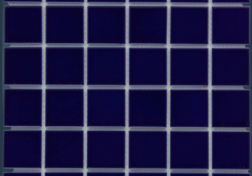 The Mosaic Factory mozaïek BARCELONA Glossy Dark Blue 48x48