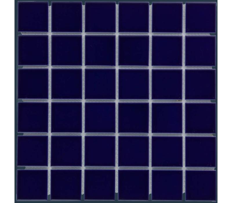 mozaïek BARCELONA Glossy Dark Blue 48x48