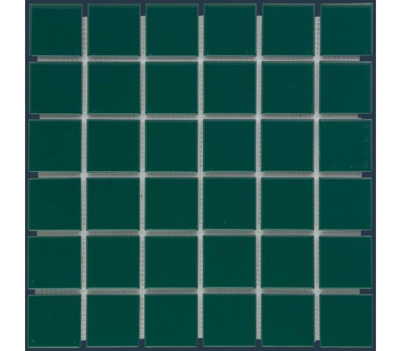 mozaïek BARCELONA Glossy Dark Green 48x48