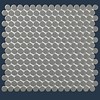 The Mosaic Factory mozaïek VENICE Glossy Dark Grey