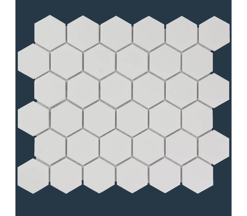 mozaïek BARCELONA Hexagon Glossy Extra White 51x59