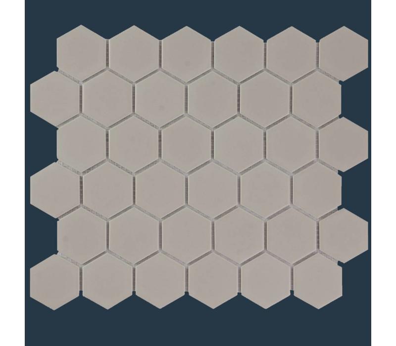 mozaïek BARCELONA Hexagon Matt Taupe 51x59