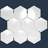 mozaïek BARCELONA Hexagon Glossy Extra White 95x110