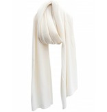 Sjaal SjaalMania Cosy Chic Creamy White