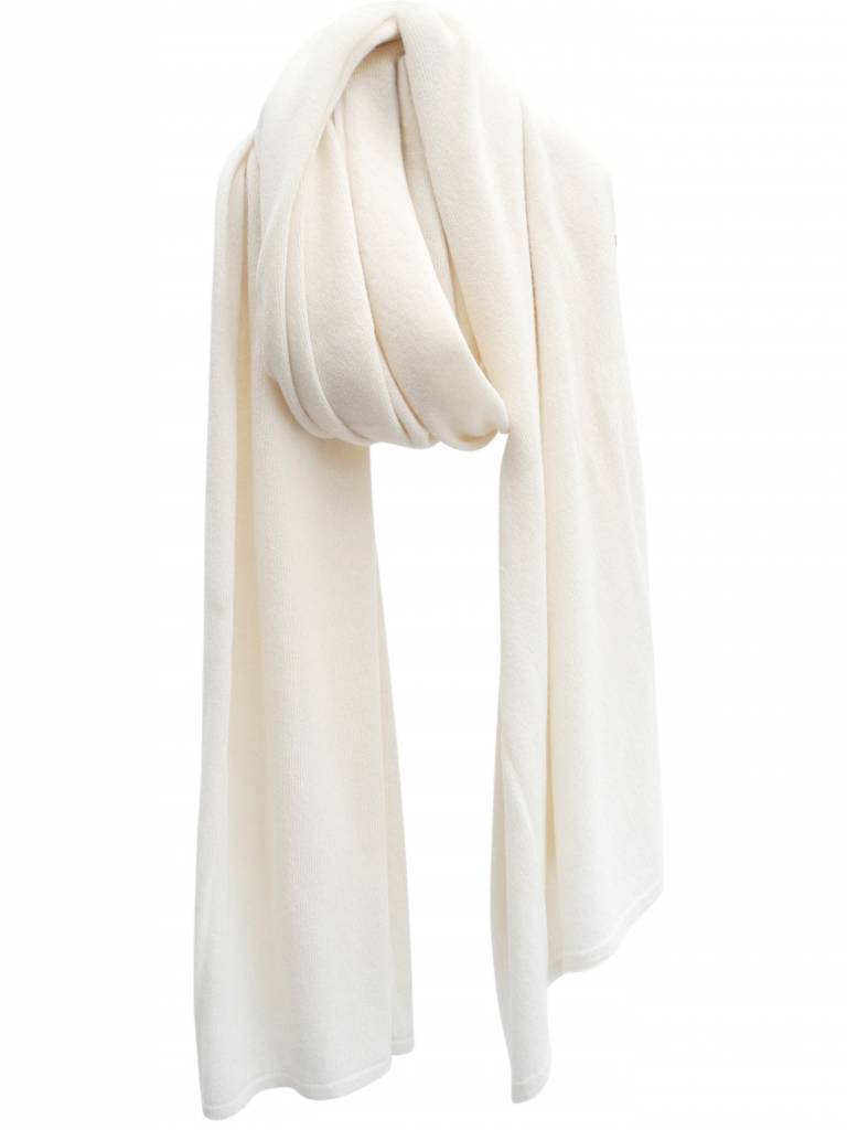 Sjaal SjaalMania Cosy Chic Creamy White
