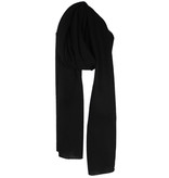 Sjaal SjaalMania Cosy 100% Cashmere Solid Black