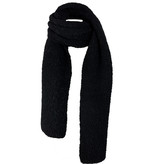 Cosy Bouclé Sjaal XL Solid Black Cosy Bouclé Sjaal XL Solid Black