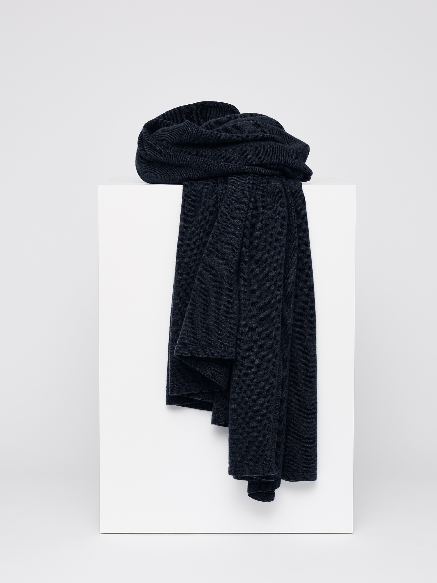 Sjaal SjaalMania Cosy Chic Navy Blue