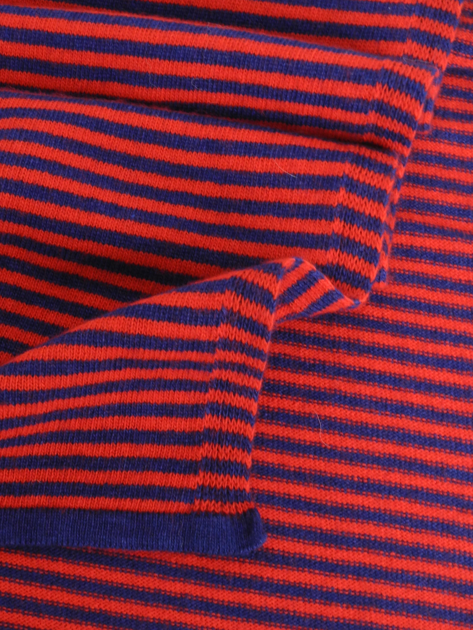 Cosy Chic Stripes  Blueprint / Red