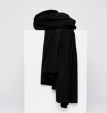 Sjaal SjaalMania Cosy Chic Solid Black