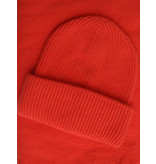 Cosy Beanie Poppy Red