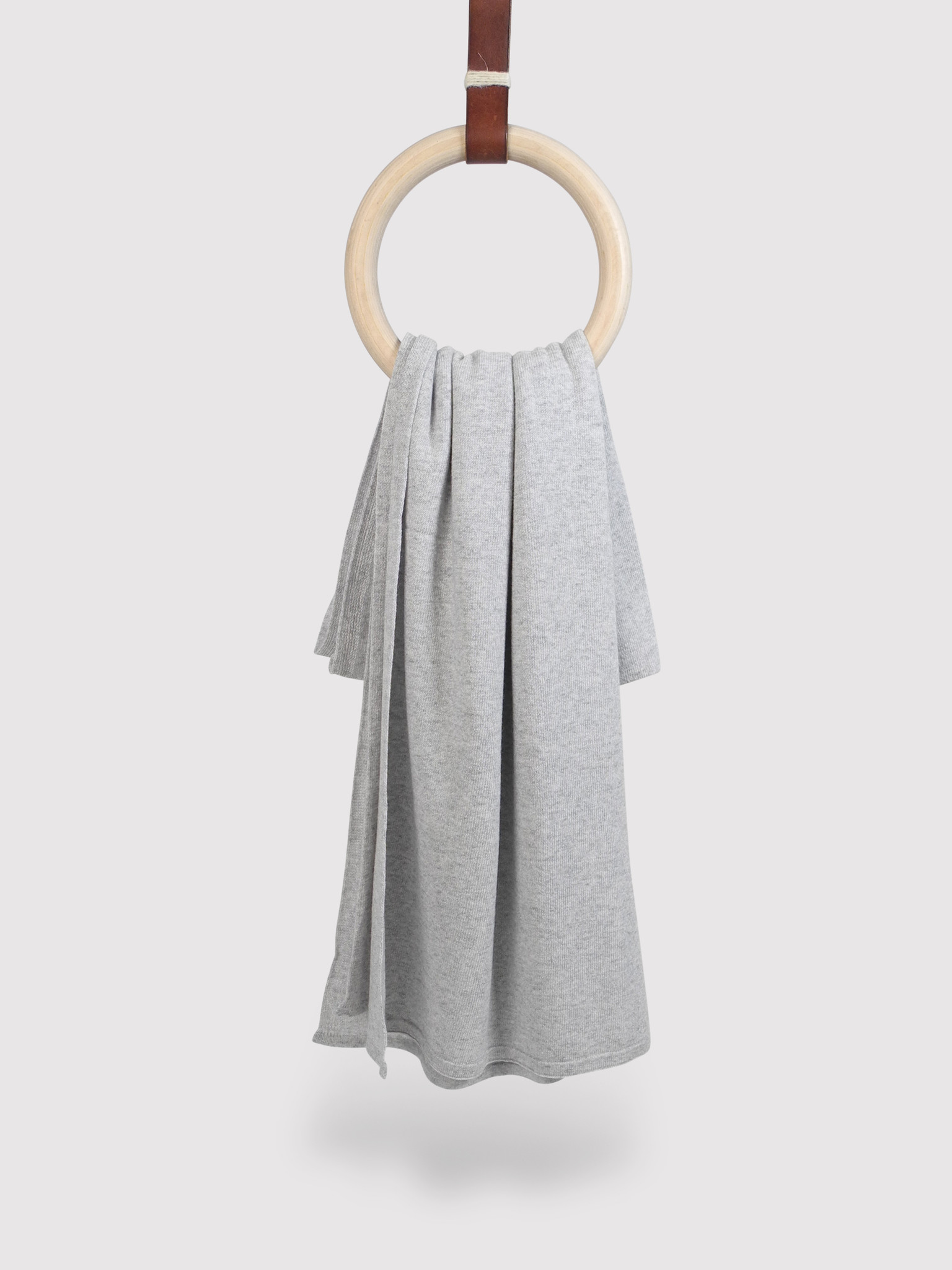 Sjaal Cosy Short Pearl Grey Melee