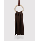 Sjaal Cosy Short Dark Brown Sjaal Cosy Short Dark Brown