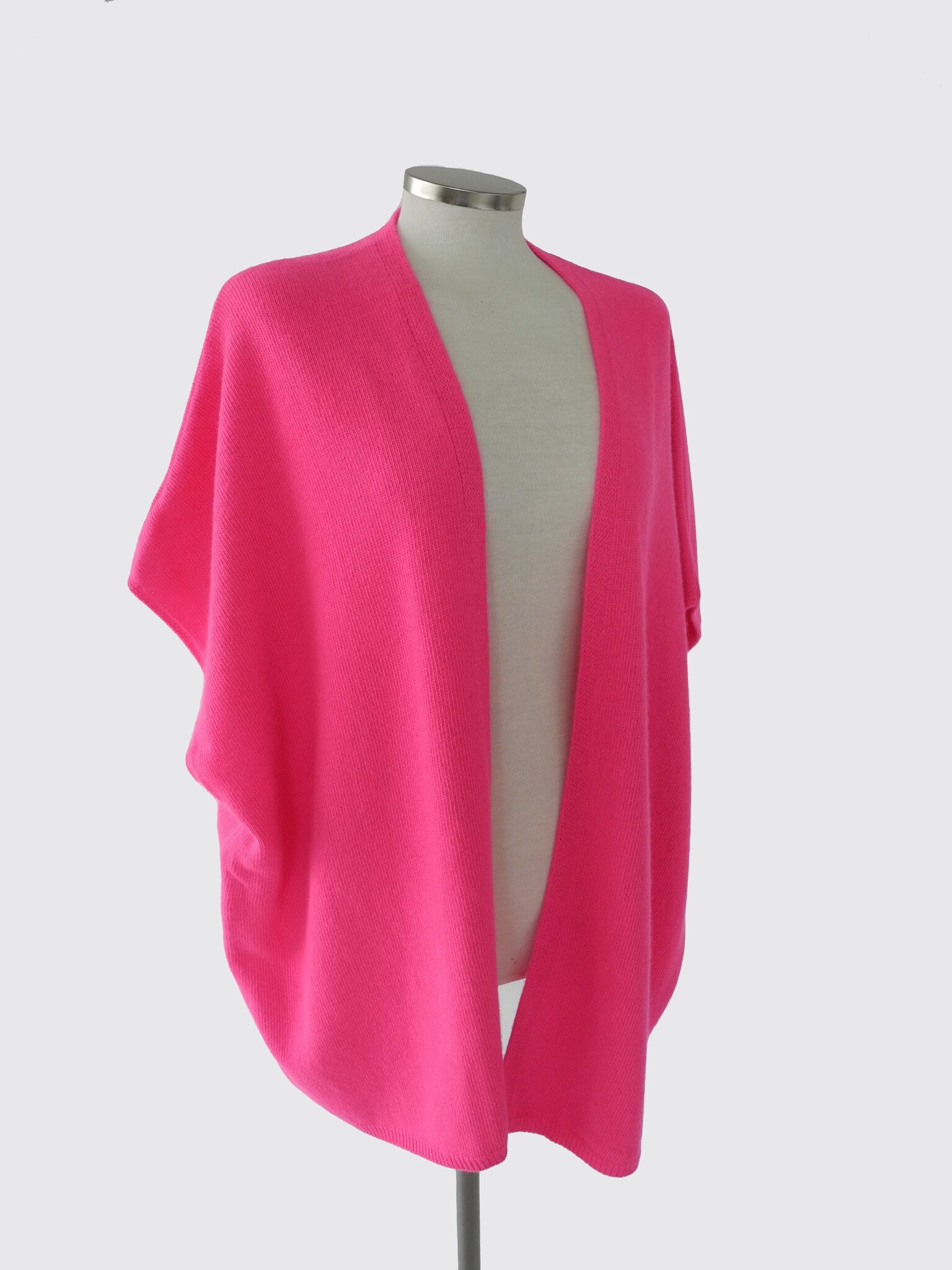 Cosy Cardigan Neon Pink