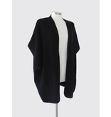 C.O.S.Y by SjaalMania Cosy Cardigan Solid Black C.O.S.Y by SjaalMania Cosy Cardigan Solid Black