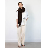 Sjaal SjaalMania Cosy Chic Dark Brown