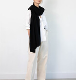 Sjaal SjaalMania Cosy Chic Solid Black