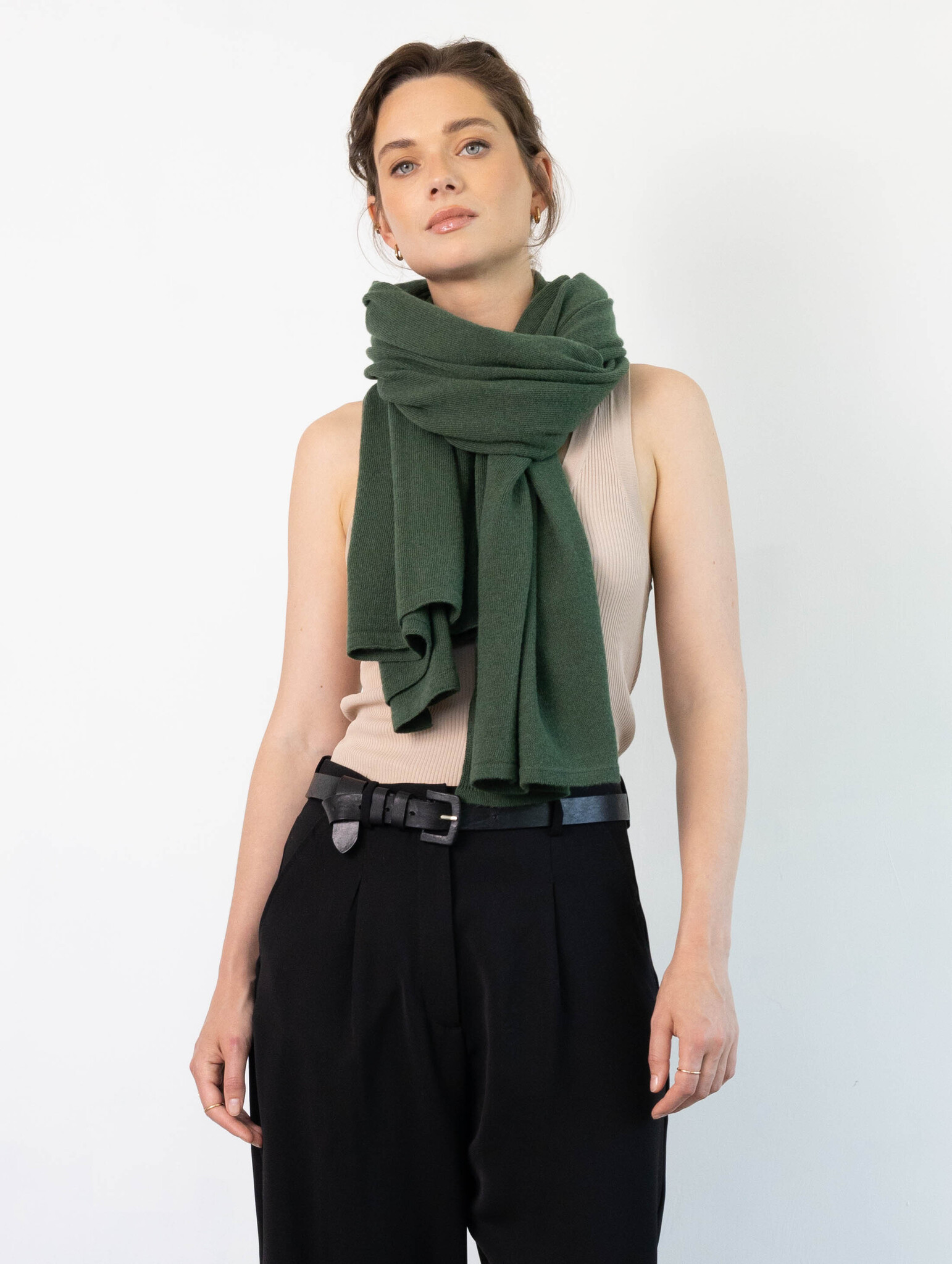 Sjaal Cosy Short Cedar Green