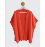 Cosy Cardigan Poppy Red