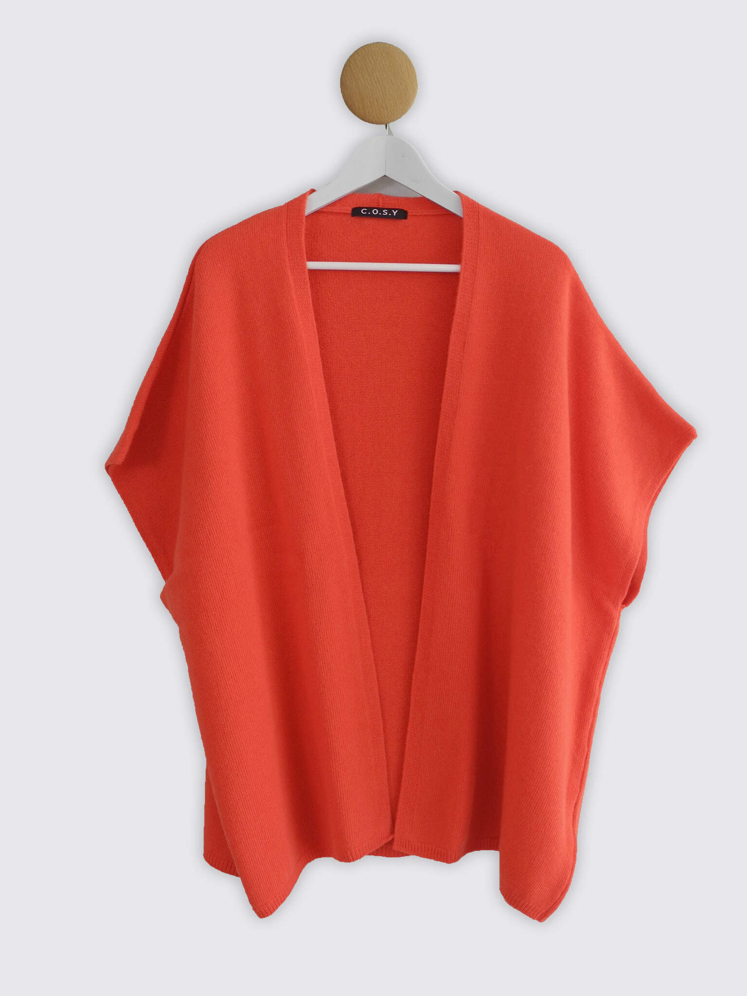 Cosy Cardigan Poppy Red