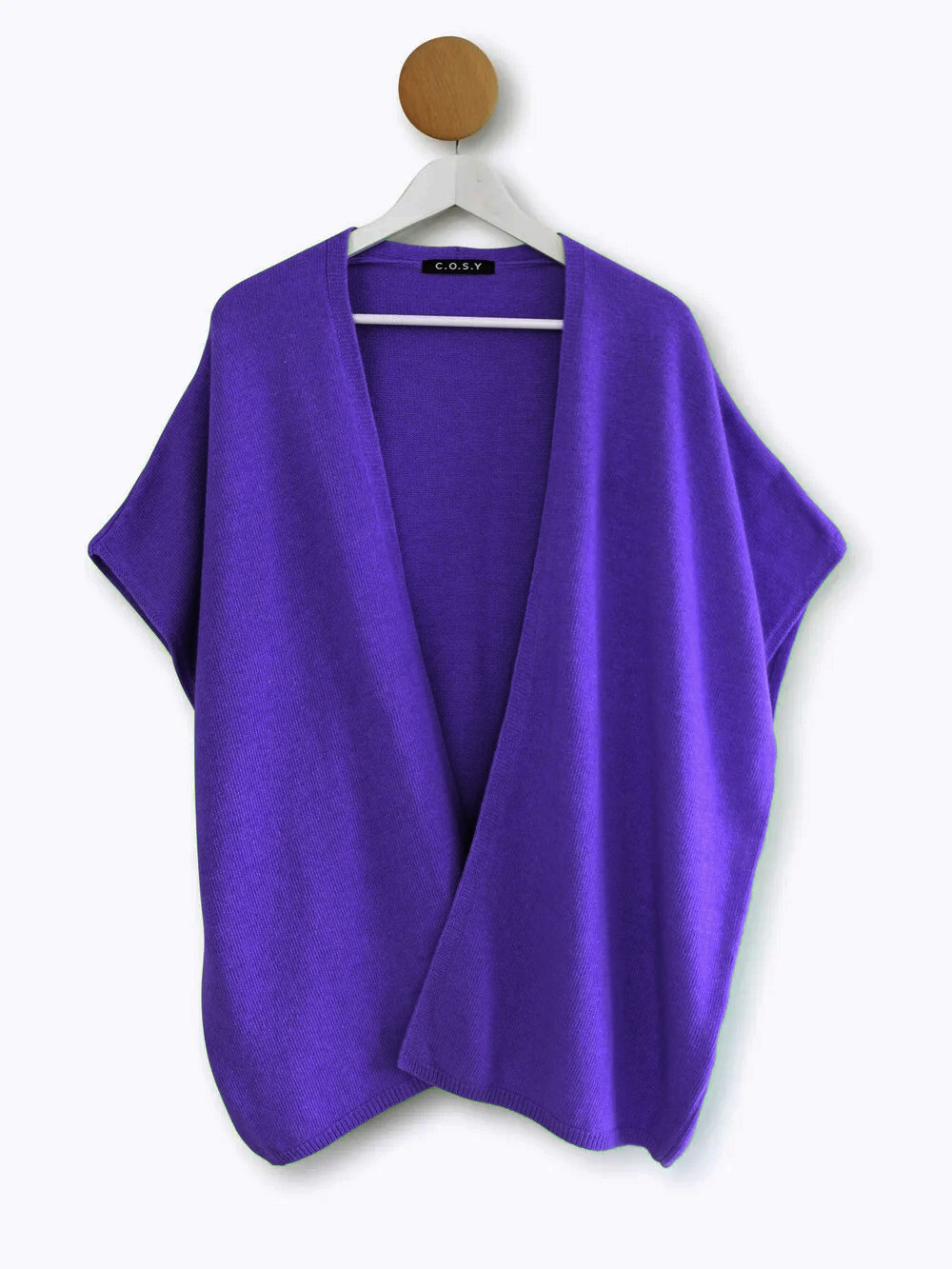 Cosy Cardigan Deep Purple