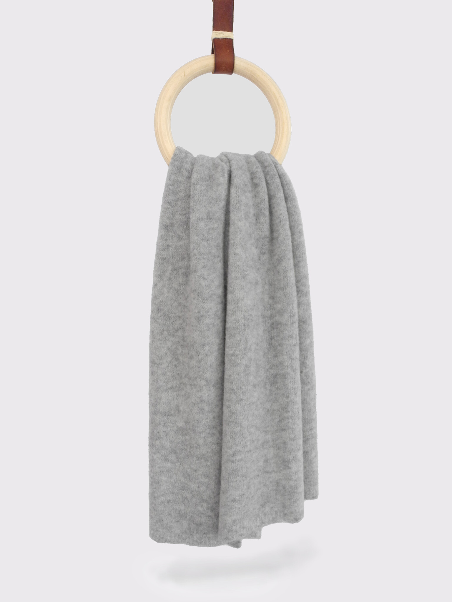Cosy Alpaca Light Grey Melange