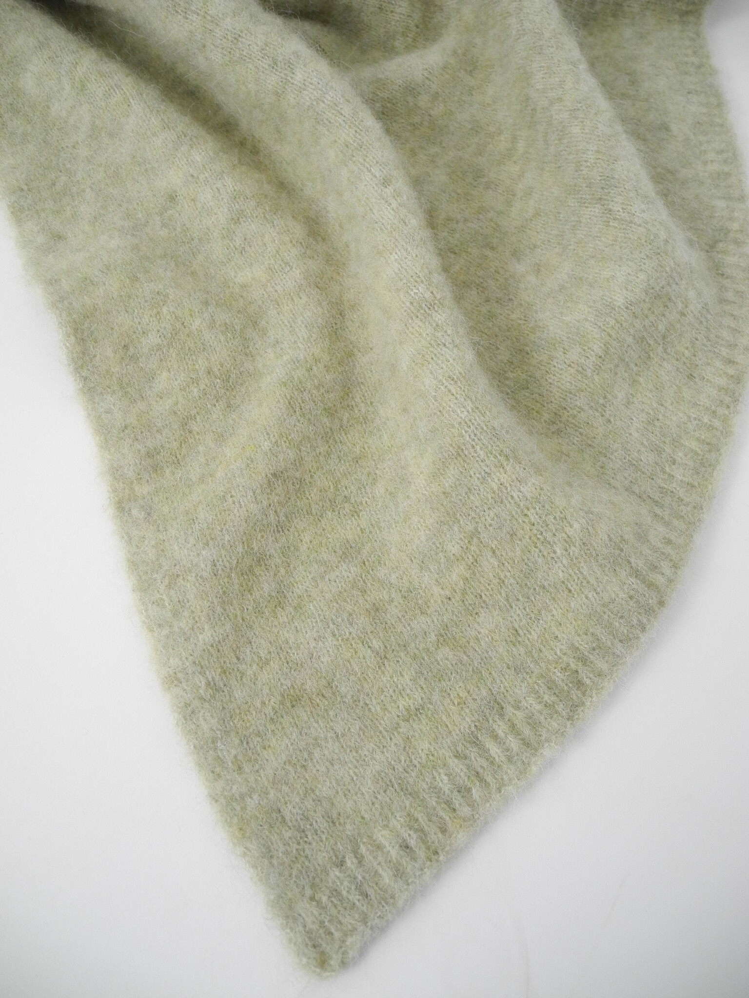 Cosy Alpaca Soft Green Melange