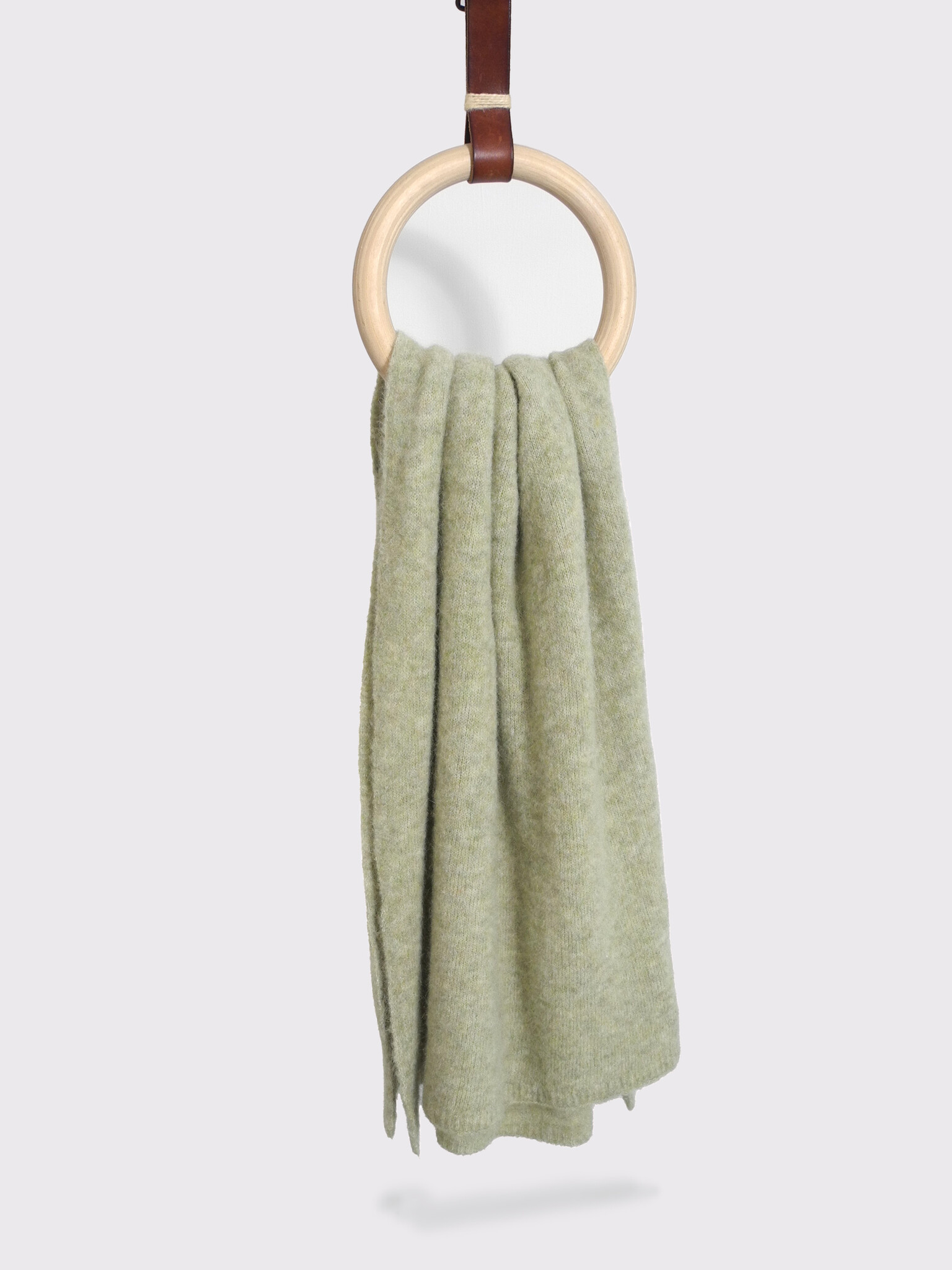 Cosy Alpaca Soft Green Melange