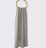 C.O.S.Y by SjaalMania Cosy Chic Stripes Mid Grey Melee / Sand Melee