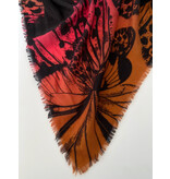 C.O.S.Y by SjaalMania Sjaal 100% Cashmere Butterfly Multi Colour