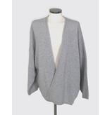 Cosy Cardigan Long Sleeve Pearl Grey Melee