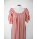 The Off Shoulder Dress Dusty Pink