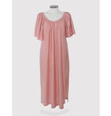 The Off Shoulder Dress Dusty Pink