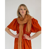 The Off Shoulder Dress Burnt Orange