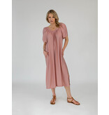 The Off Shoulder Dress Dusty Pink