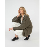 Cosy Cardigan Long Sleeve Olive Melee