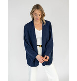 Cosy Cardigan Long Sleeve Navy Melee